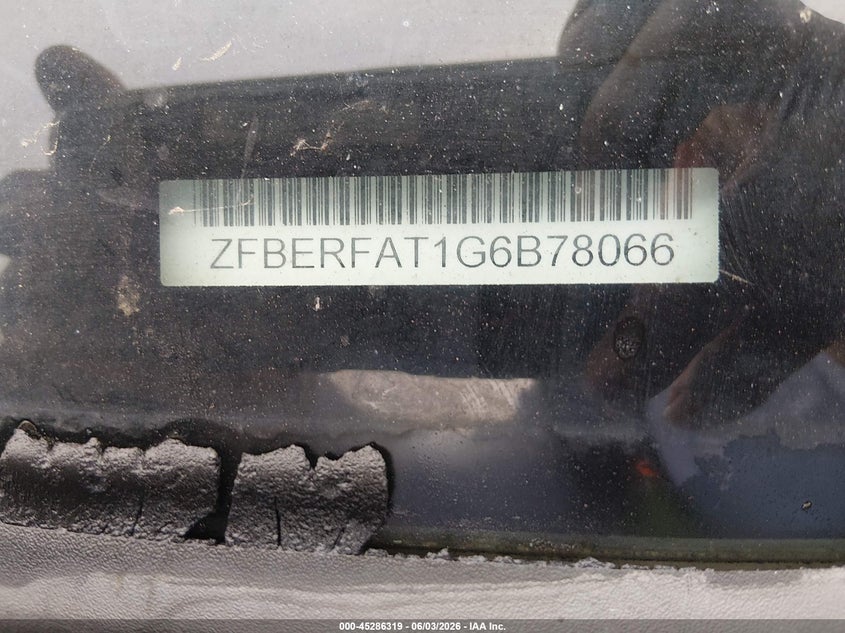 2016 Ram Promaster City Tradesman VIN: ZFBERFAT1G6B78066 Lot: 45286319