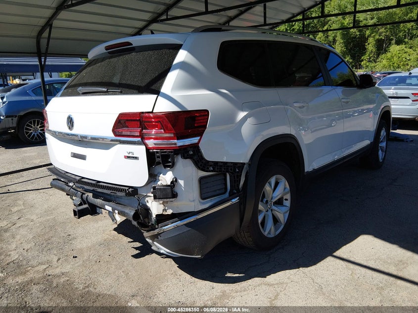 2018 VOLKSWAGEN ATLAS auction photo 4