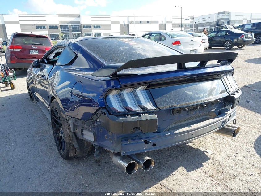 Vin: 1fa6p8cf7j5110834, lot: 45784188, ford mustang gt 20183