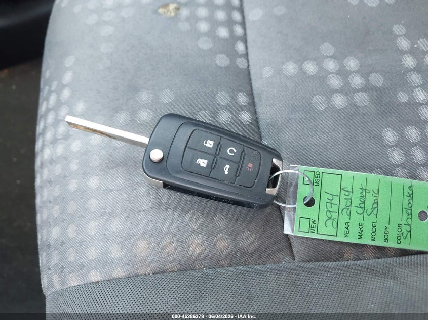 2014 Chevrolet Sonic Ls Auto VIN: 1G1JA5SH9E4209473 Lot: 45286378