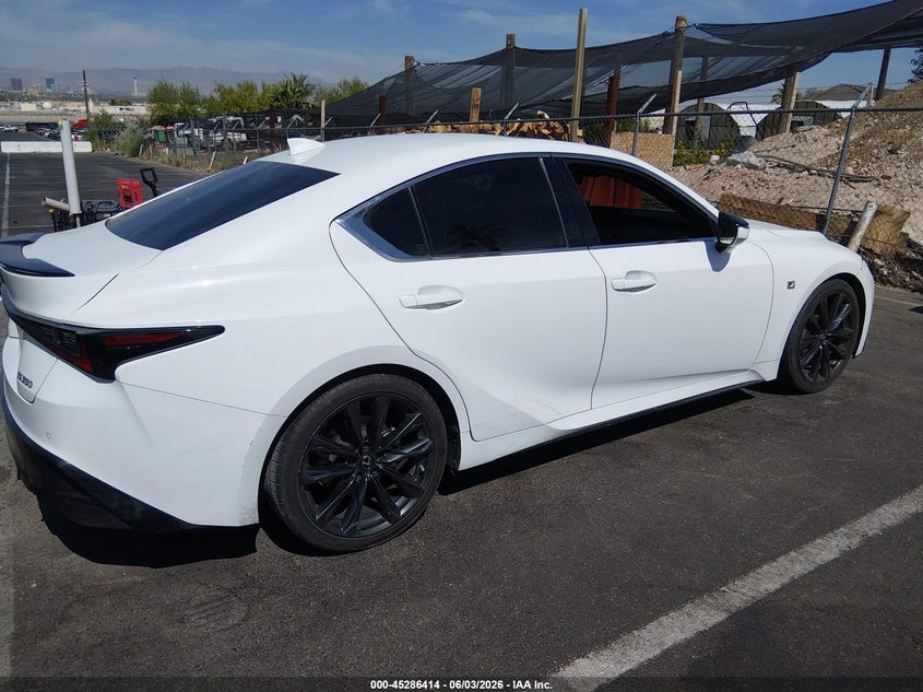 Vin: jthgz1b27m5041595, lot: 45784250, lexus is 350 f sport 20214