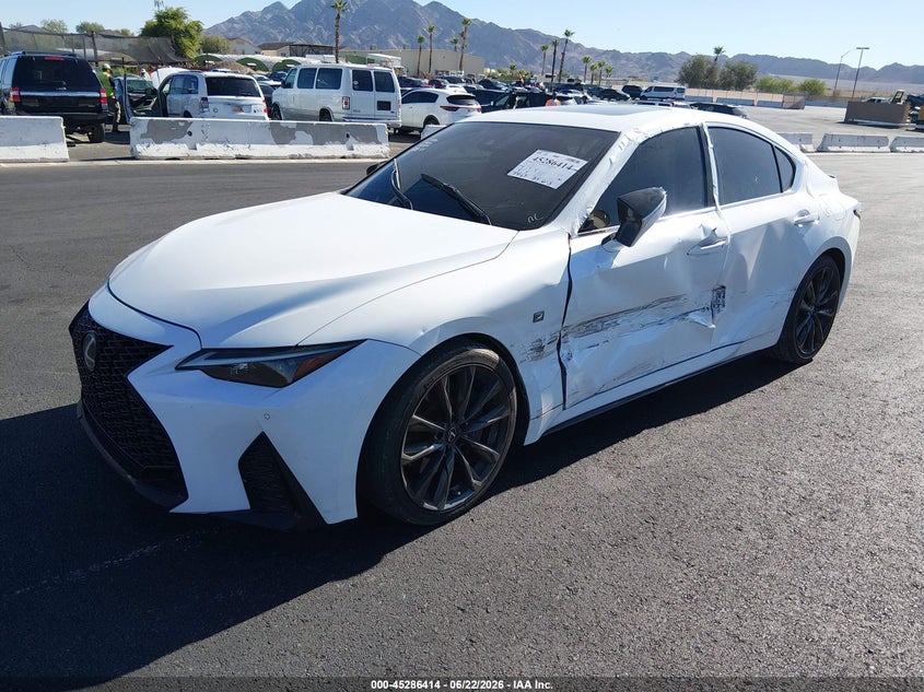 Vin: jthgz1b27m5041595, lot: 45784250, lexus is 350 f sport 20212