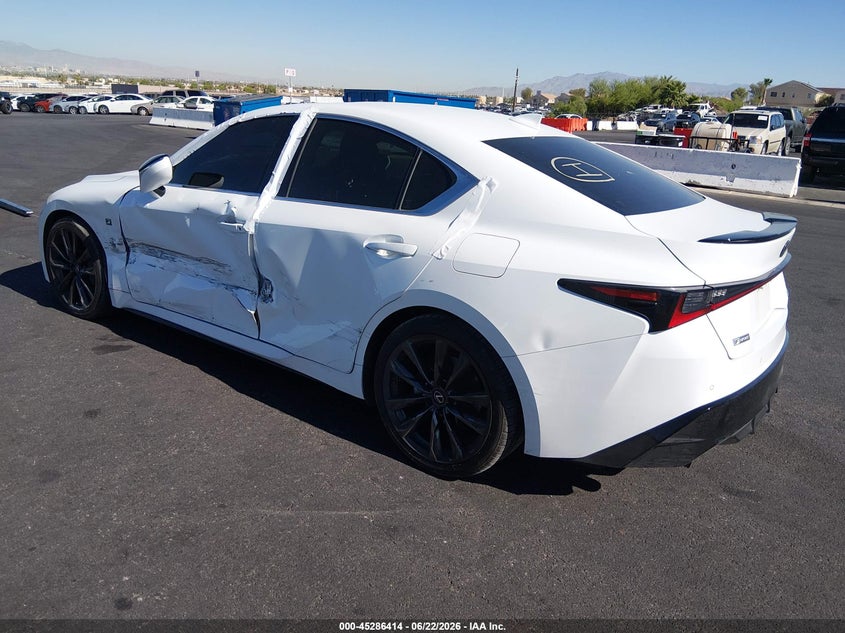 Vin: jthgz1b27m5041595, lot: 45784250, lexus is 350 f sport 20213