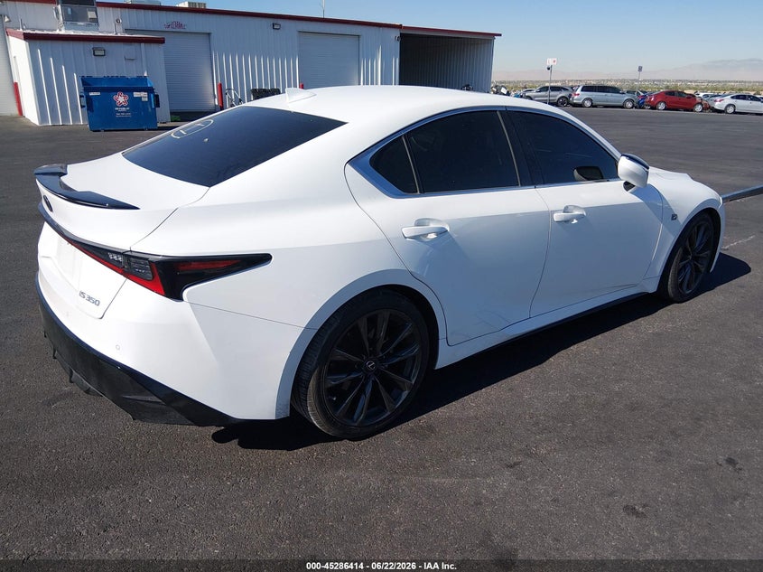 Vin: jthgz1b27m5041595, lot: 45784250, lexus is 350 f sport 20214