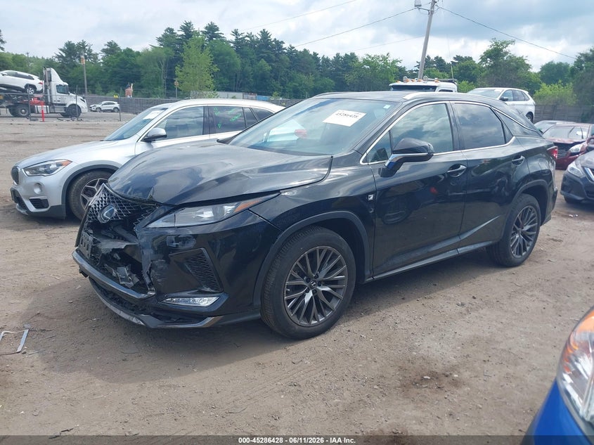 Vin: 2t2szmda6nc344062, lot: 45784265, lexus rx 350 f sport appearance 20222