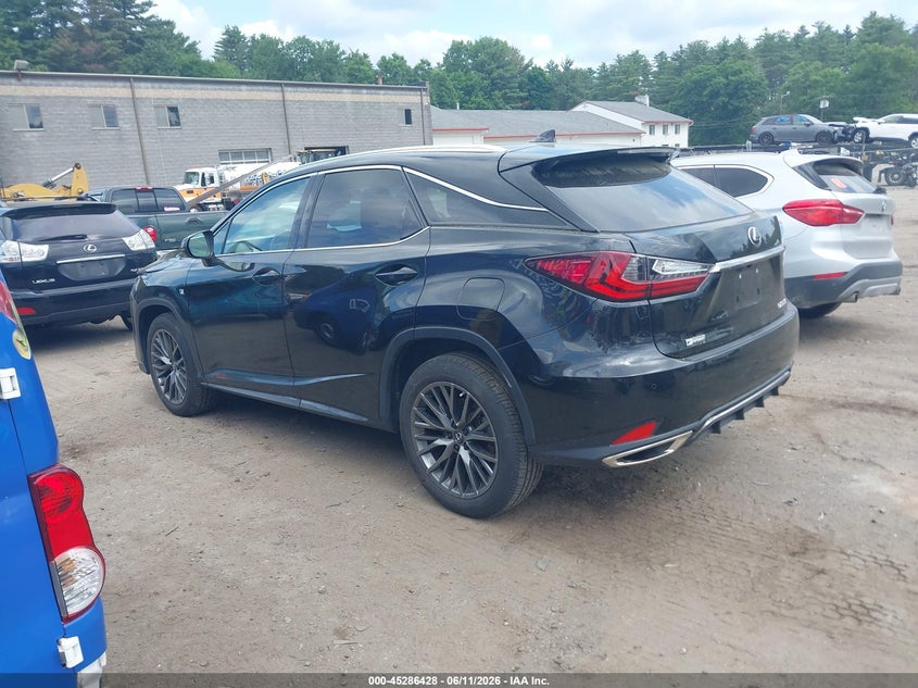 Vin: 2t2szmda6nc344062, lot: 45784265, lexus rx 350 f sport appearance 20223