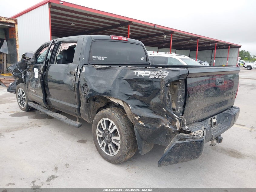 Vin: 5tfdw5f16kx859567, lot: 45784285, toyota tundra sr5 5.7l v8 20193