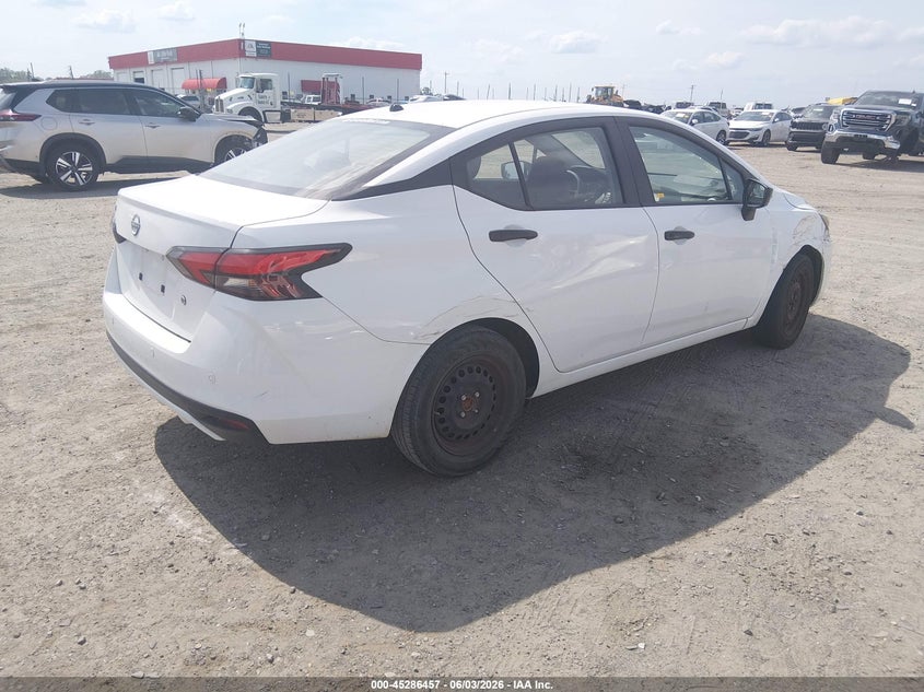 Vin: 3n1cn8dv0sl849671, lot: 45784292, nissan versa 1.6 s 20254