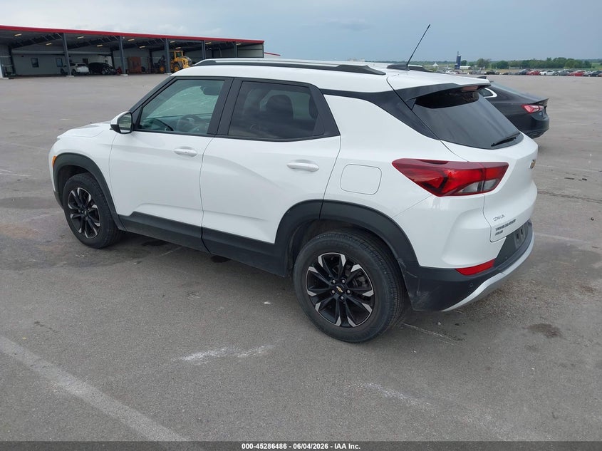 Vin: kl79mrsl5nb142568, lot: 45784322, chevrolet trailblazer awd lt 20223