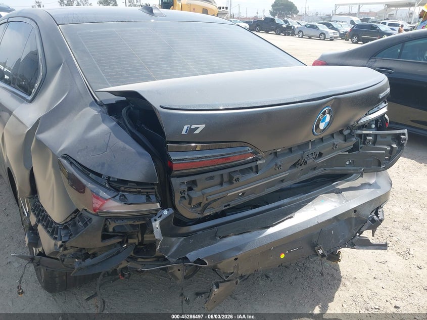 2025 BMW I7 Edrive50 VIN: WBY43EJ09SCT83750 Lot: 45286497