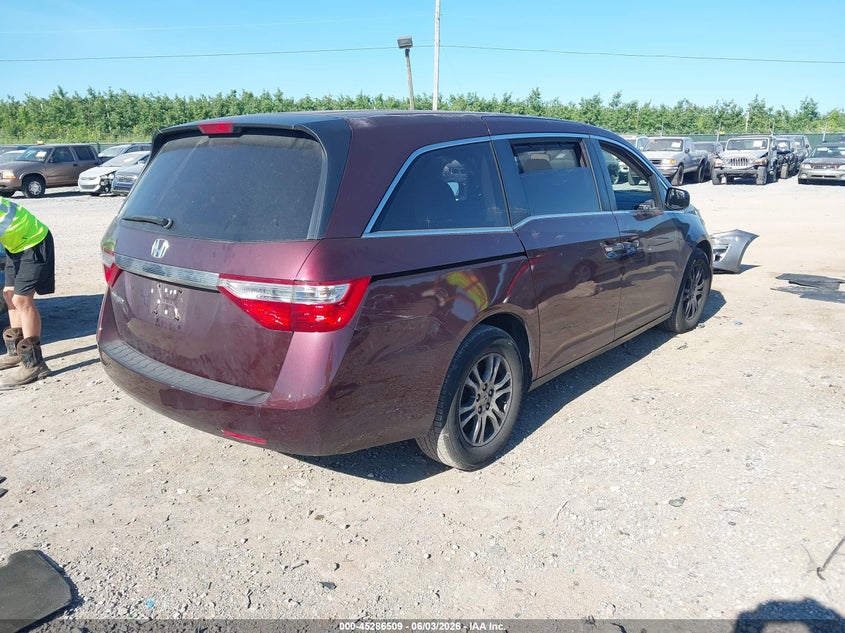 Vin: 5fnrl5h42bb003750, lot: 45784345, honda odyssey ex 20114