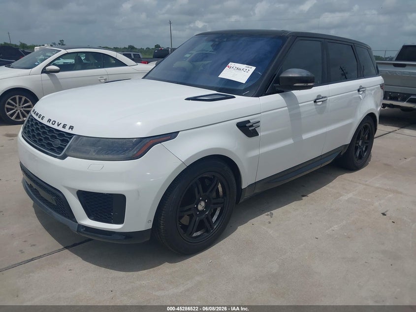 Vin: salwr2rv2ja401032, lot: 45784358, land rover range rover sport hse 20182