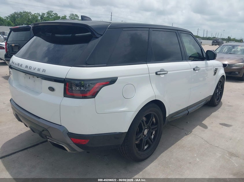 Vin: salwr2rv2ja401032, lot: 45784358, land rover range rover sport hse 20184