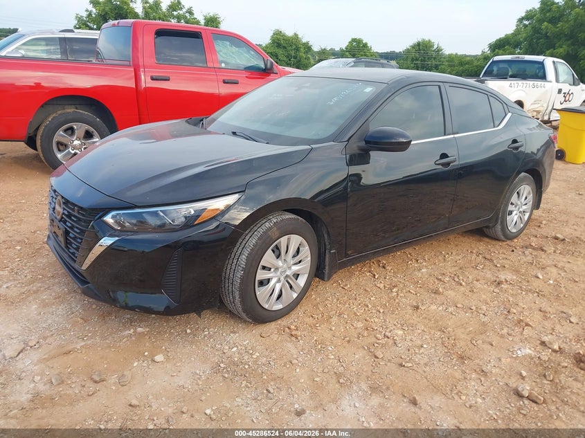 Vin: 3n1ab8bv3ry388711, lot: 45784360, nissan sentra s xtronic cvt 20242