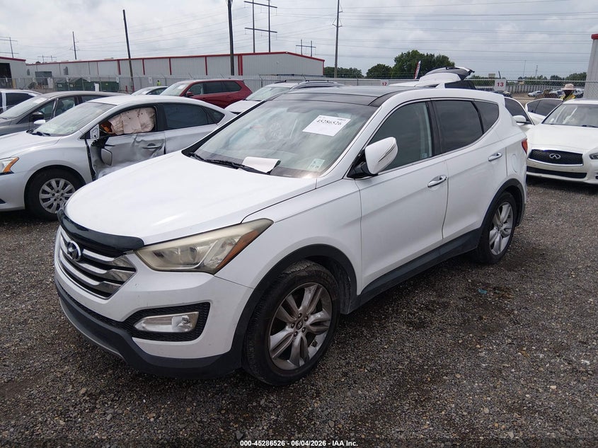 Vin: 5xyzw3la8dg033405, lot: 45784362, hyundai santa fe sport 2.0t 20132