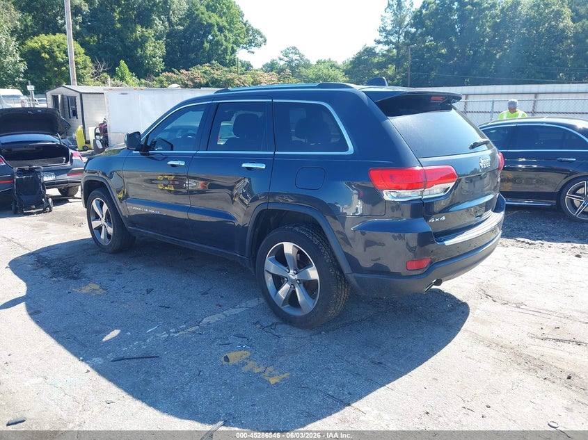 2014 JEEP GRAND CHEROKEE auction photo 3