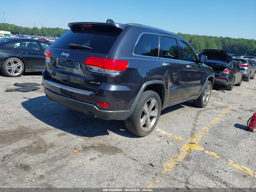 2014 JEEP GRAND CHEROKEE auction photo 4