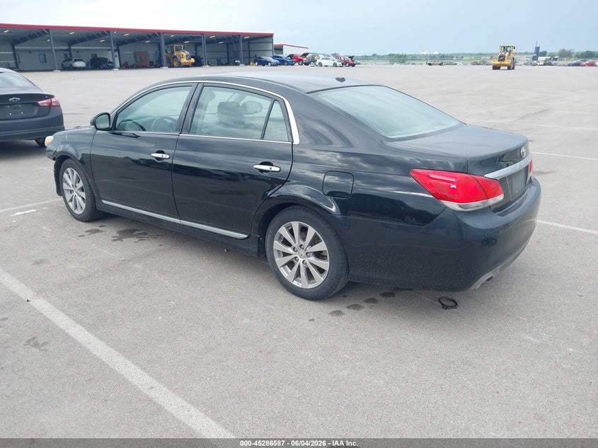 Vin: 4t1bk3db3bu437062, lot: 45784423, toyota avalon limited 20113