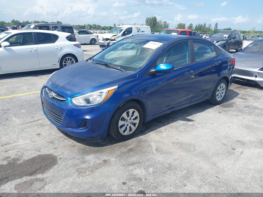 Vin: kmhct4aexhu311540, lot: 45784443, hyundai accent se 20172