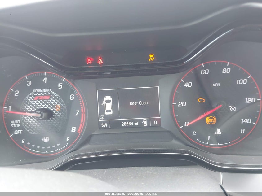 2024 CHEVROLET TRAX 1.2L I-3 DI, DOHC, V(VIN: KL77LGE26RC037202