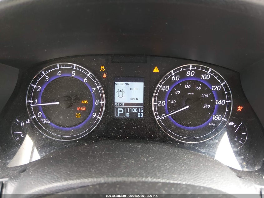 2013 Infiniti Ex37 Journey VIN: JN1BJ0HP5DM430096 Lot: 45286639