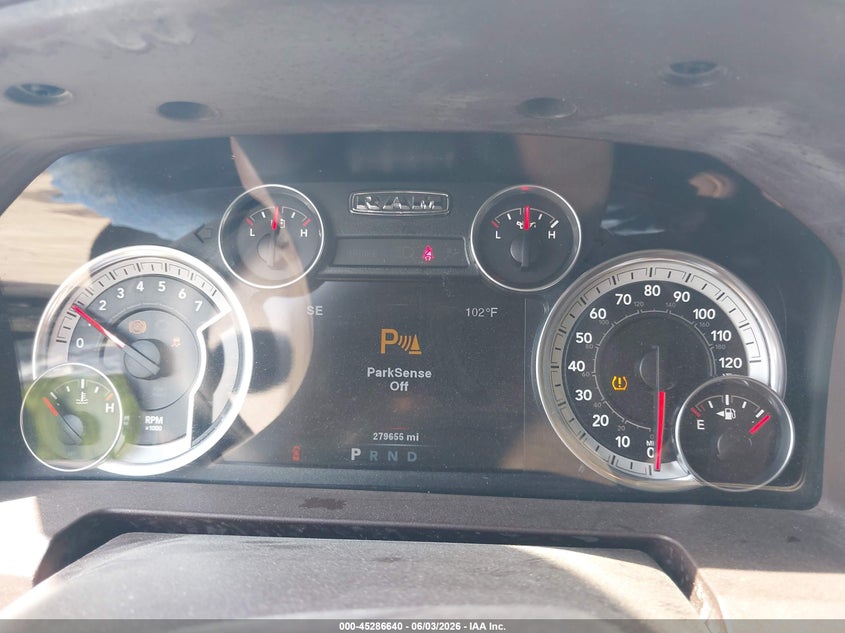2014 Ram 1500 Big Horn VIN: 1C6RR7GT0ES417871 Lot: 45286640