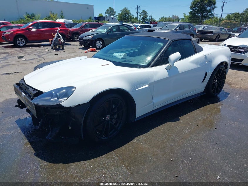Vin: 1g1y73de1d5701881, lot: 45784492, chevrolet corvette 427 20132