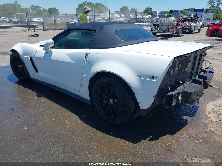 Vin: 1g1y73de1d5701881, lot: 45784492, chevrolet corvette 427 20133