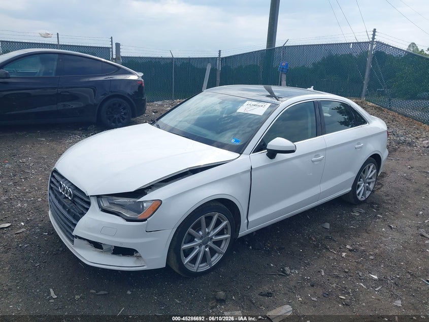 Vin: waue8gff5g1083509, lot: 45784528, audi a3 2.0t premium 20162