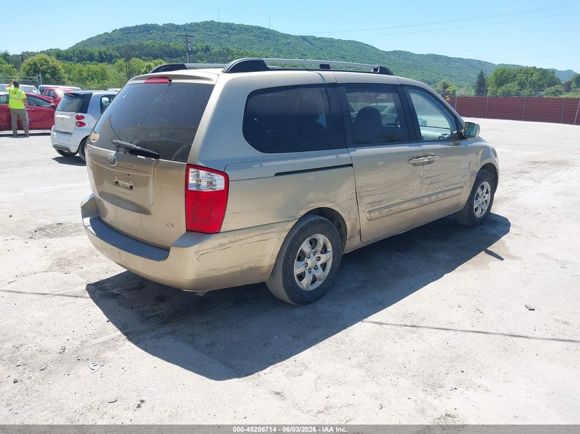 2008 Kia Sedona Lx VIN: KNDMB233786262538 Lot: 45286714