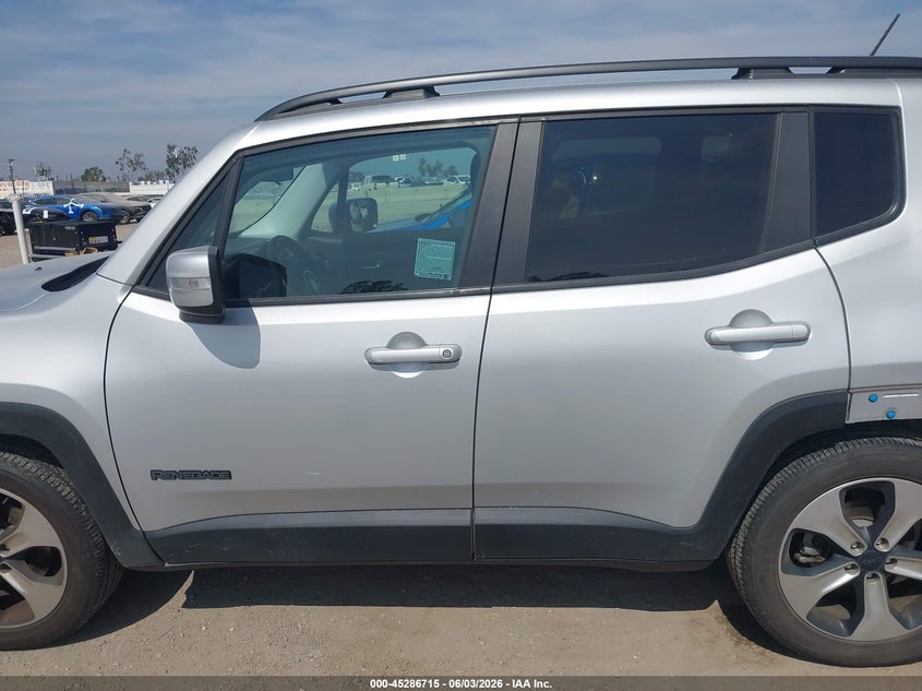 2017 Jeep Renegade Altitude Fwd VIN: ZACCJABH7HPE64508 Lot: 45286715