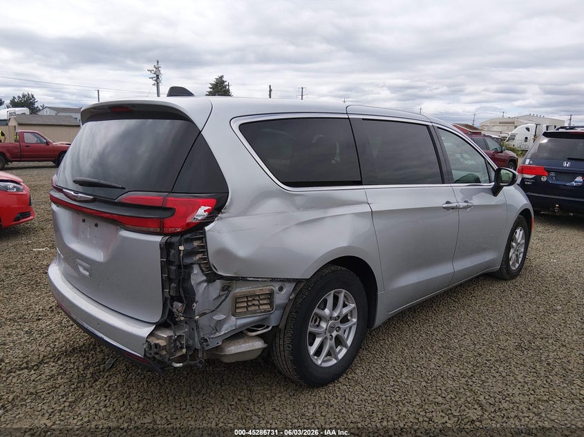 Vin: 2c4rc1bg2pr571682, lot: 45784567, chrysler pacifica touring l 20234