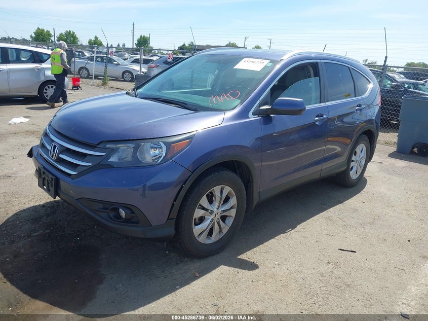 2013 Honda Cr-V Ex-L 5J6RM4H79DL052326 photo 1