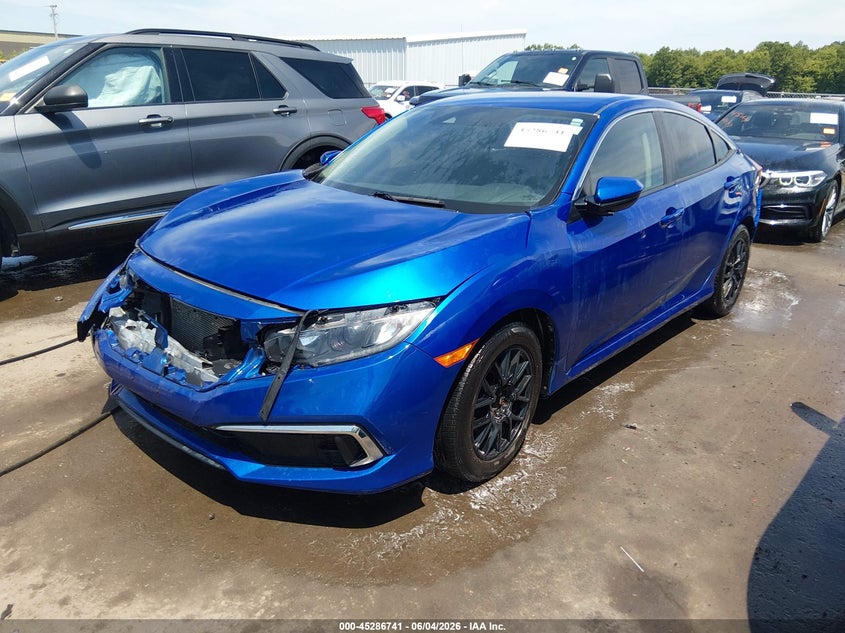 Vin: 2hgfc2f63kh574472, lot: 45784577, honda civic lx 20192