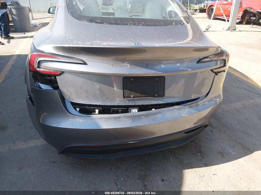 2025 Tesla Model 3 Long Range Rear-Wheel Drive/Standard Rear-Wheel Drive VIN: 5YJ3E1EAXSF005796 Lot: 45286742