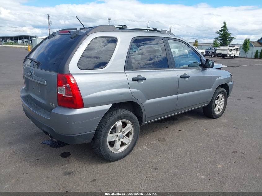 Vin: kndkgca30a7708515, lot: 45784590, kia sportage lx v6 20104