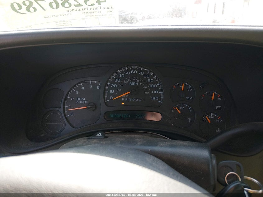 2007 CHEVROLET SILVERADO TRUCK 5.3L V-8 310HP