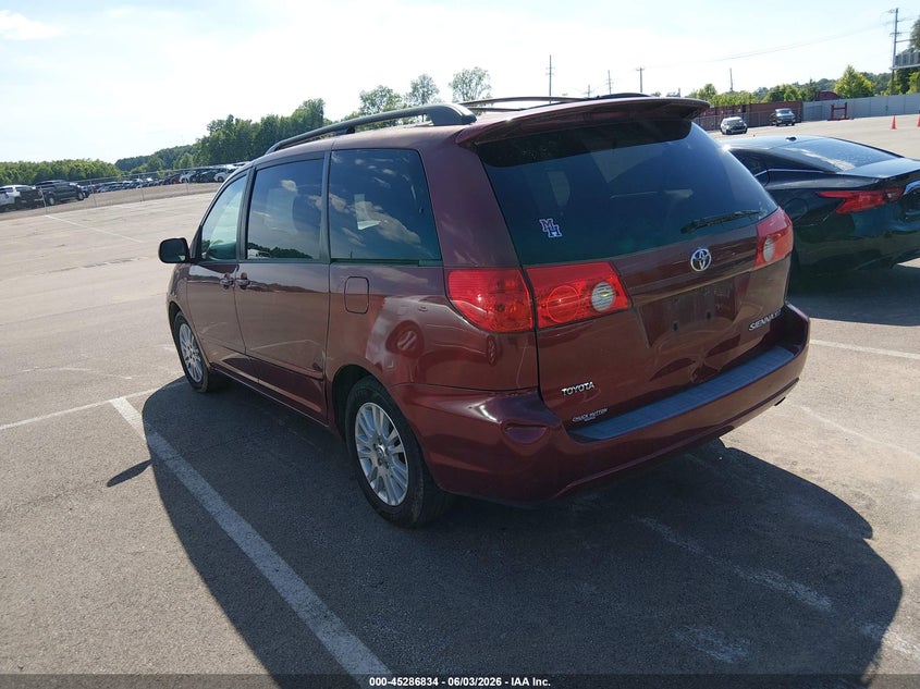 Vin: 5tdyk4cc1as332991, lot: 45784670, toyota sienna xle 20103