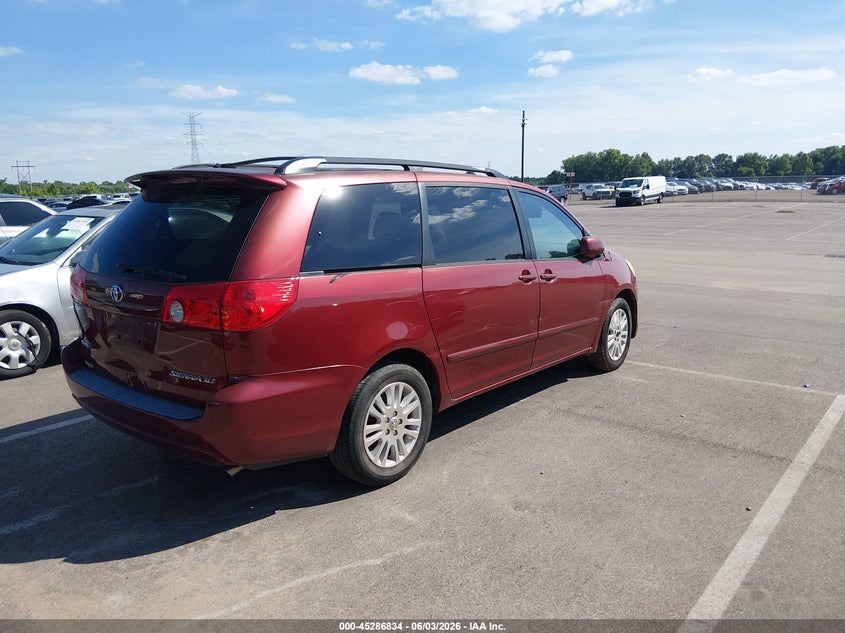 Vin: 5tdyk4cc1as332991, lot: 45784670, toyota sienna xle 20104