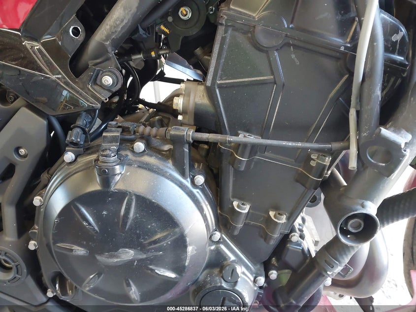2022 Kawasaki Ex650 N VIN: ML5EXEN18NDA76160 Lot: 45286837