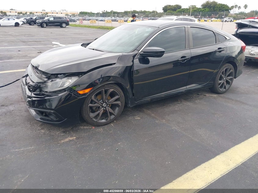 2020 Honda Civic Sport 19XFC2F86LE028049 photo 1