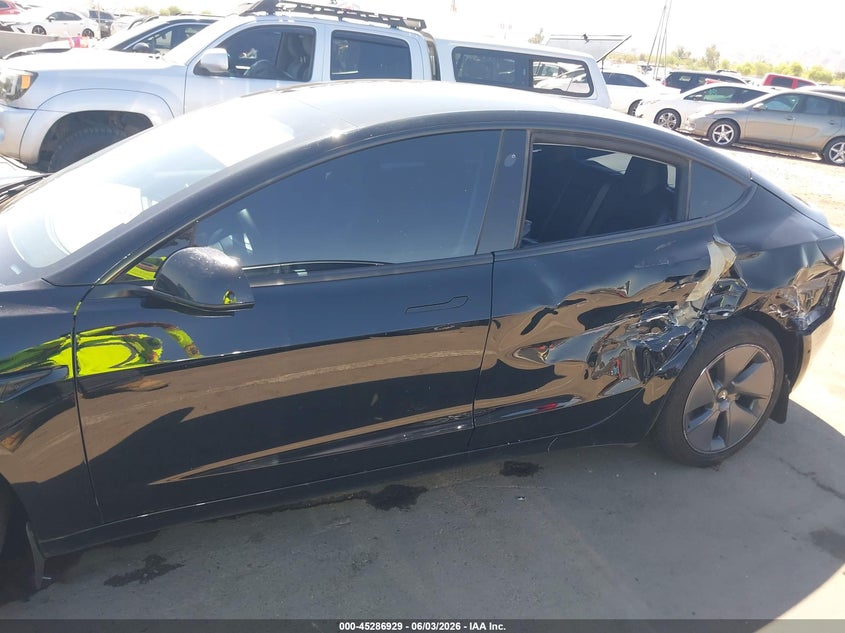 2022 Tesla Model 3 Rear-Wheel Drive VIN: 5YJ3E1EA9NF373097 Lot: 45286929