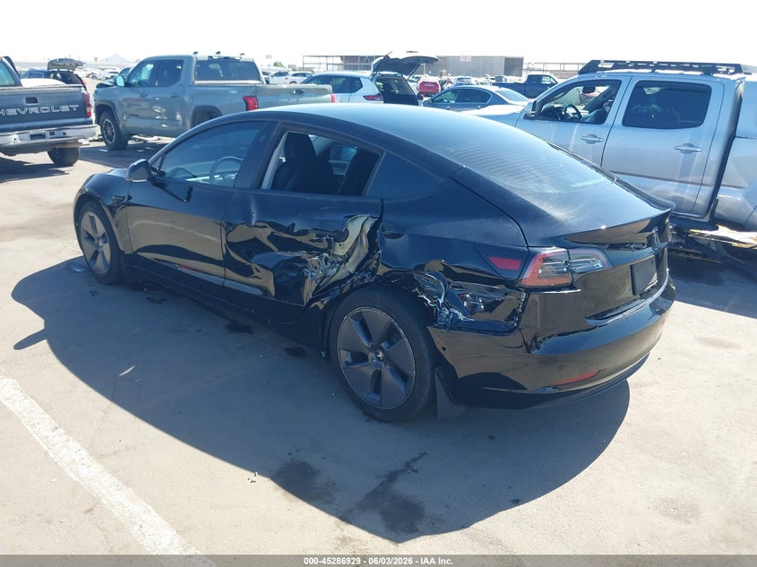 2022 Tesla Model 3 Rear-Wheel Drive VIN: 5YJ3E1EA9NF373097 Lot: 45286929