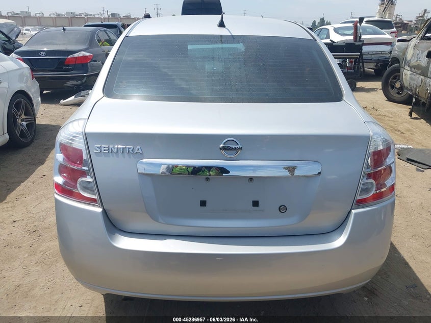 2010 Nissan Sentra 2.0S VIN: 3N1AB6AP0AL648152 Lot: 45286957