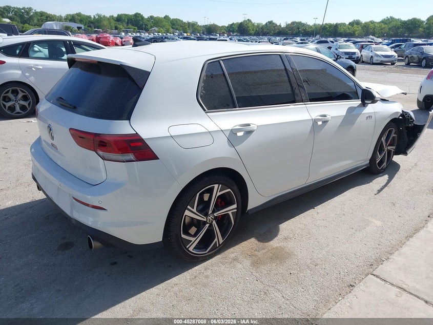 Vin: wvw3a7cd1sw236917, lot: 45784844, volkswagen golf gti 2.0t se 20254