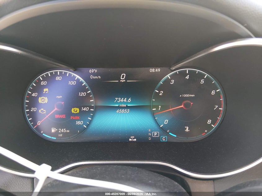 2021 MERCEDES-BENZ C 300 2.0L I-4 DI, DOHC, V(VIN: W1KWF8EB6MR636849