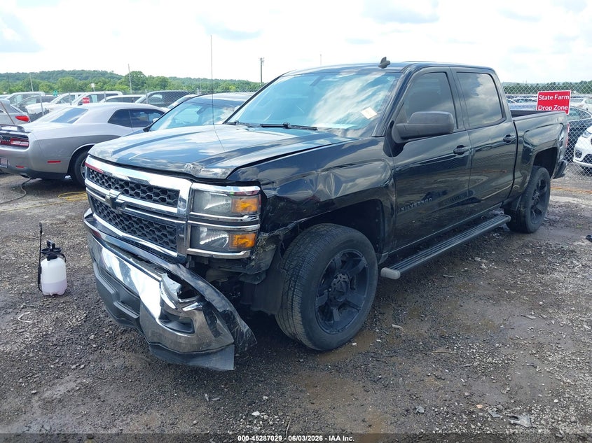 Vin: 3gcpcrec7eg149618, lot: 45784865, chevrolet silverado 1500 1lt 20142