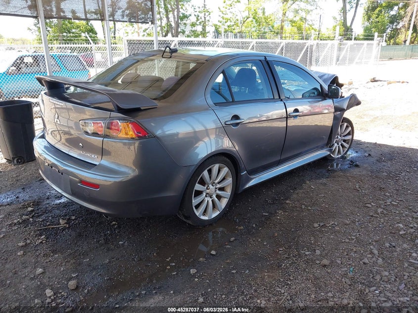 Vin: ja32u8fw0au024542, lot: 45784873, mitsubishi lancer gts 20104