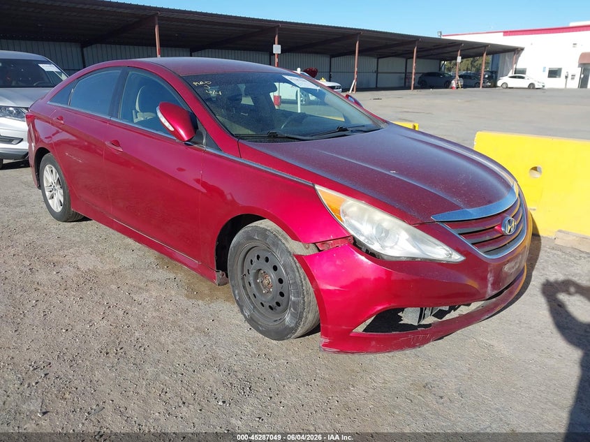 Vin: 5npeb4ac4eh940795, lot: 45784885, hyundai sonata gls 2014 img_1