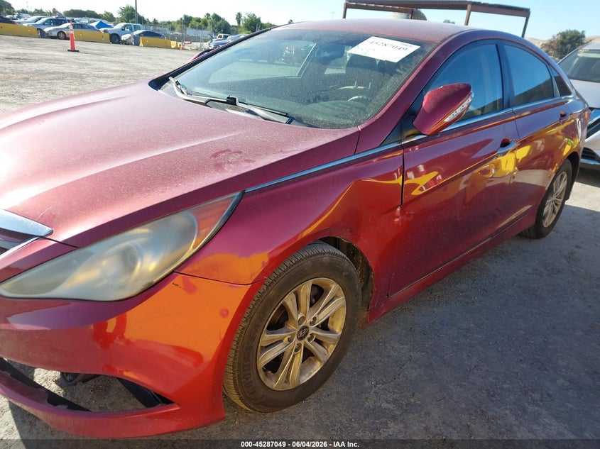2014 Hyundai Sonata Gls VIN: 5NPEB4AC4EH940795 Lot: 45287049